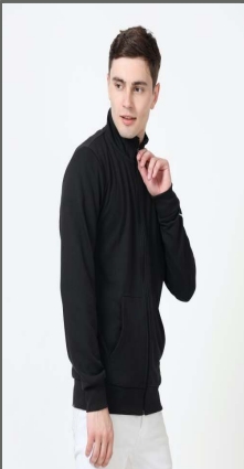puma polo jacket black color