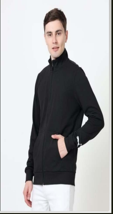 puma polo jacket black color