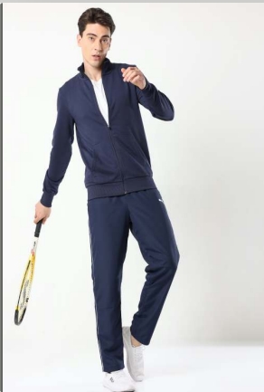 puma polo jacket peacoat color