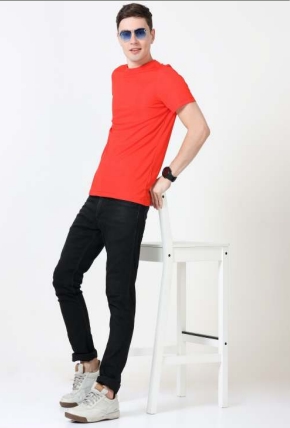 puma polo neck in red color