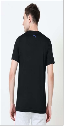 puma polo neck black color