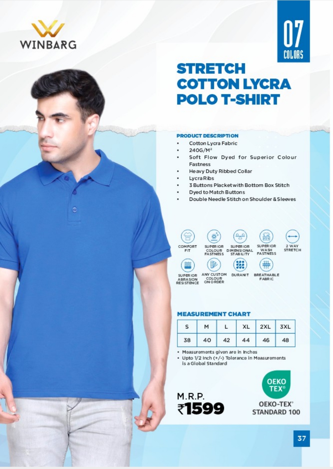 STRETCH COTTON LYCRA