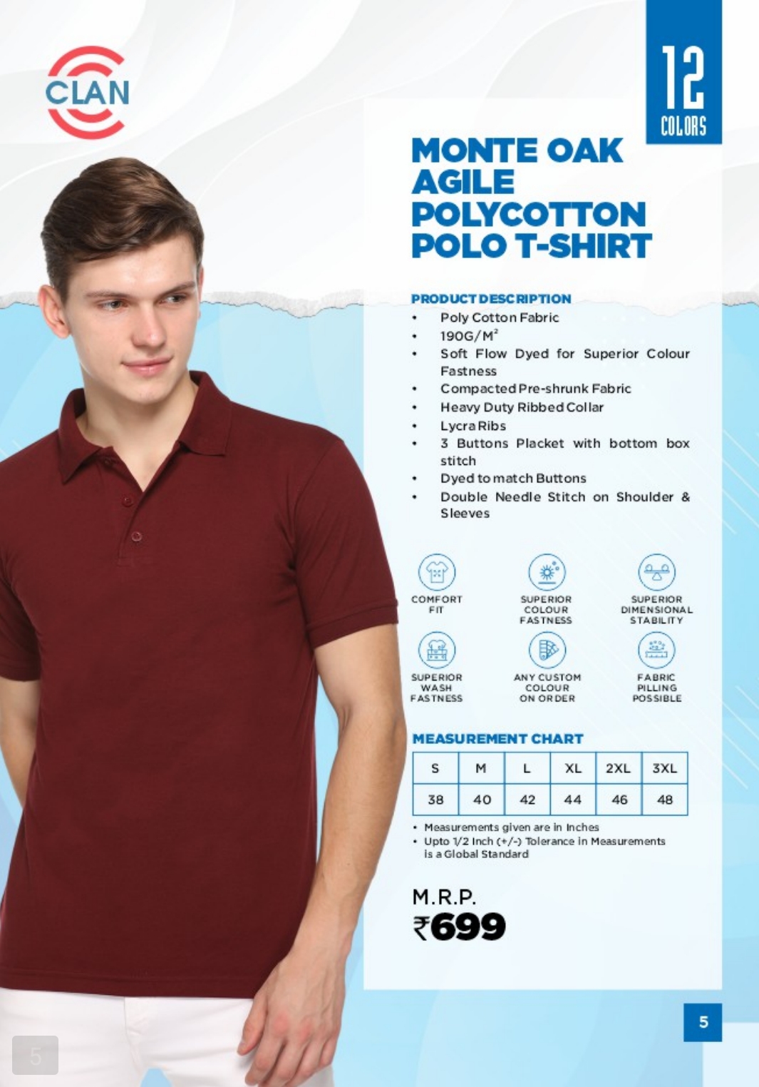 AGILE POLY COTTON