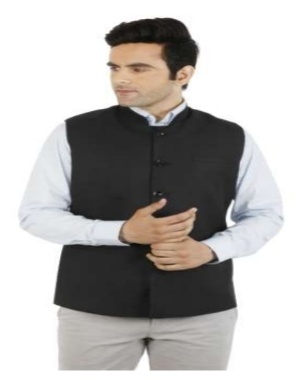 reymond nehru jacket black color