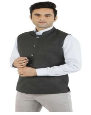 reymond nehru jacket grey color