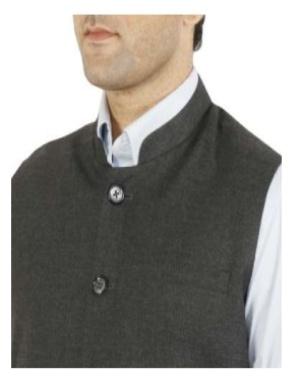 reymond nehru jacket grey color