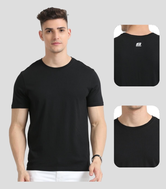 BLACK ROUND NECK