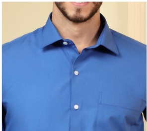 Royal Blue  Fil-a-Fil Shirt