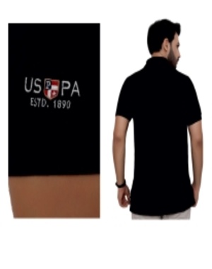 us polo tshirt nevy black color