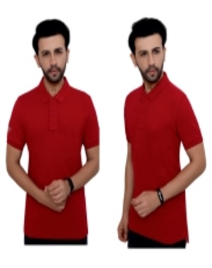 us polo tshirt nevy maroon color